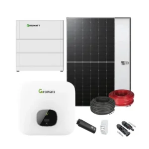 Kit Solar Residencial Growatt 3600W com 8 Painéis Longi 525W